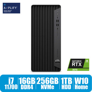 EliteDesk 800 G8 TWR-4D380PA-WH(i7-11700/16GB/NVMe256GB/1TB/RTX3070/Win10Home)